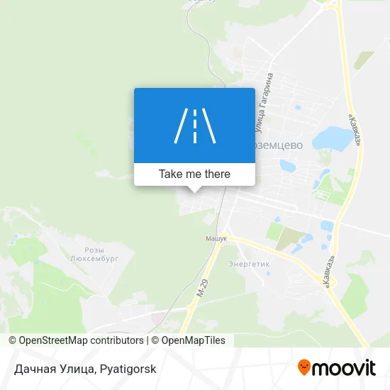 Дачная Улица map