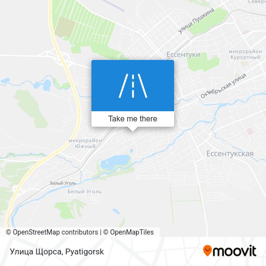Улица Щорса map