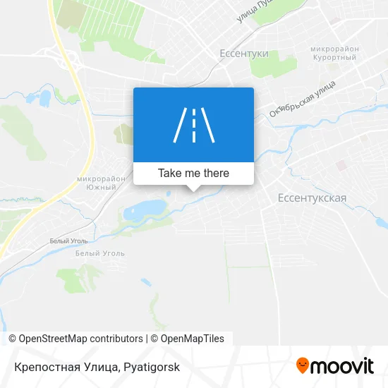 Крепостная Улица map
