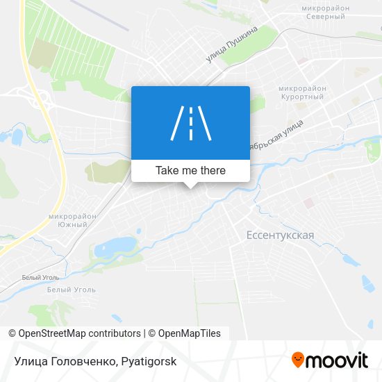 Улица Головченко map