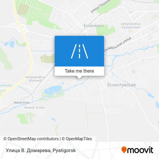 Улица В. Домарева map
