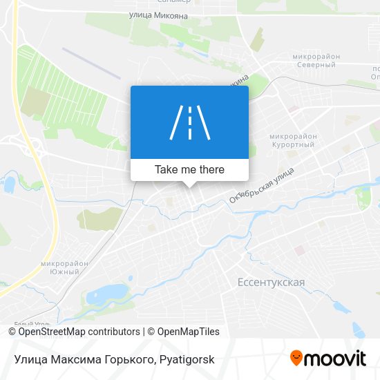 Улица Максима Горького map
