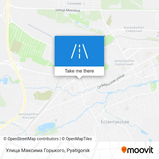 Улица Максима Горького map