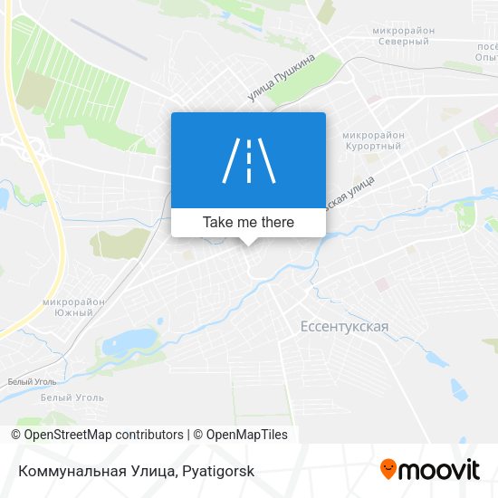 Коммунальная Улица map