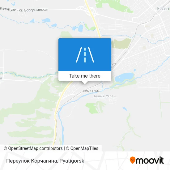 Переулок Корчагина map