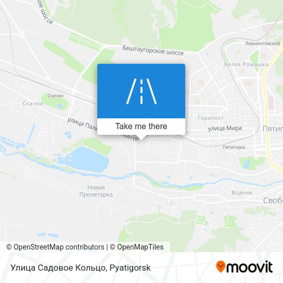 Улица Садовое Кольцо map