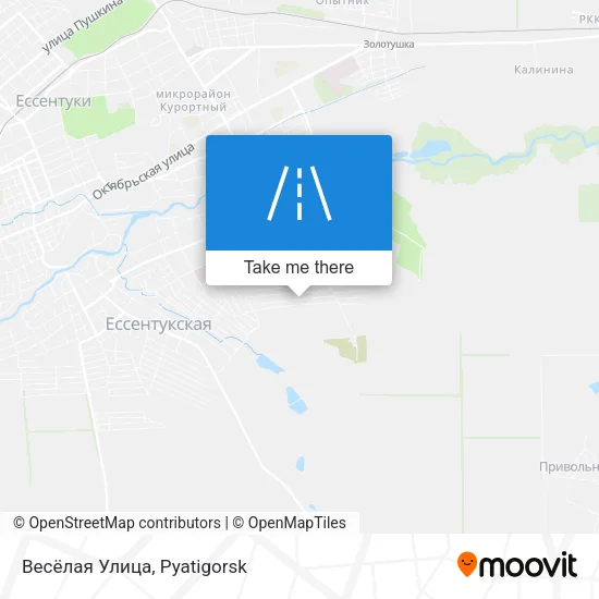 Весёлая Улица map