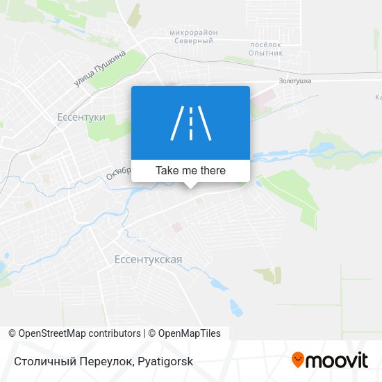 Столичный Переулок map