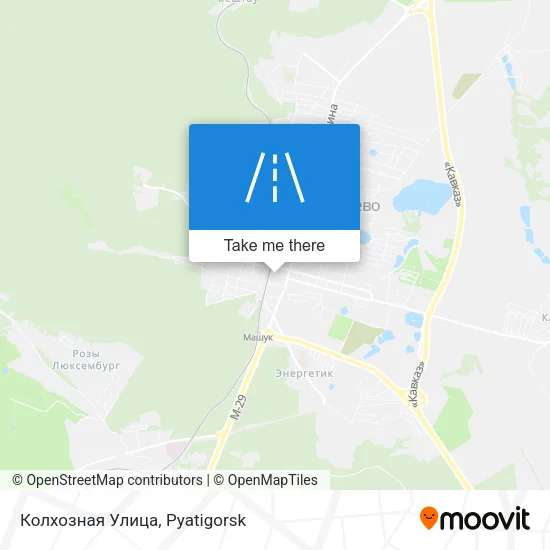 Колхозная Улица map