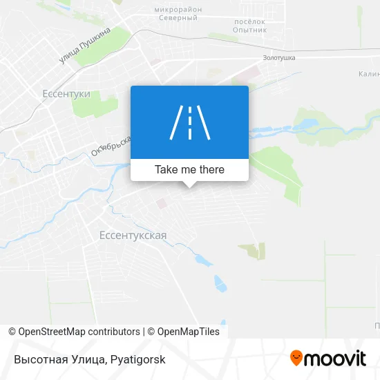 Высотная Улица map