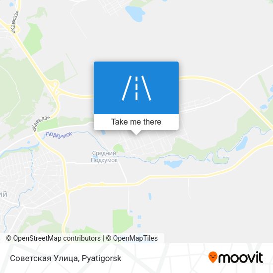 Советская Улица map