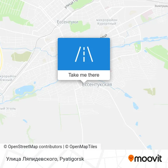 Улица Ляпидевского map
