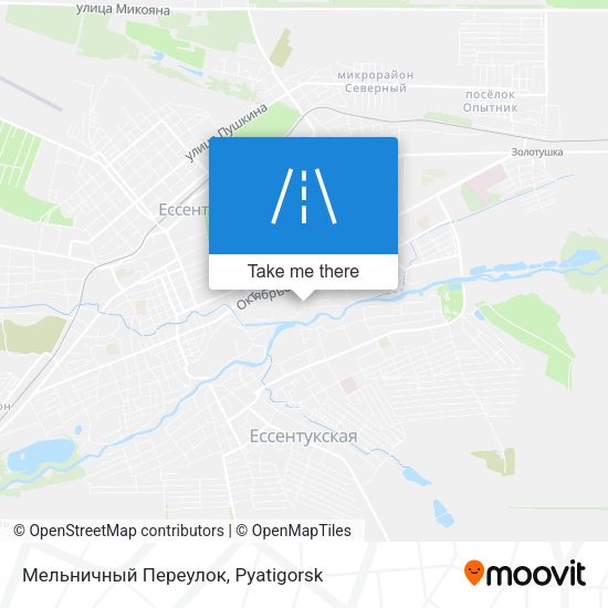 Мельничный Переулок map