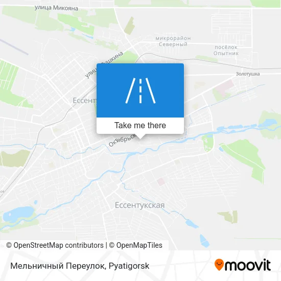 Мельничный Переулок map