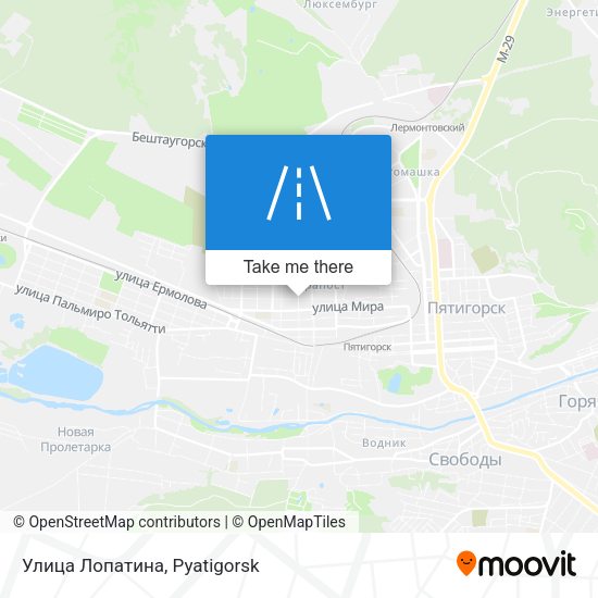 Улица Лопатина map