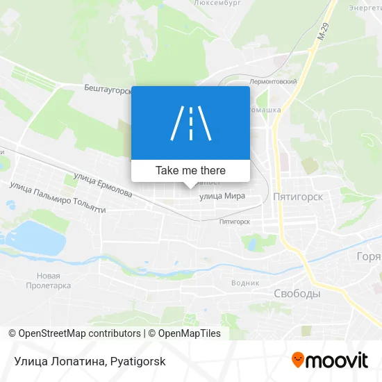 Улица Лопатина map