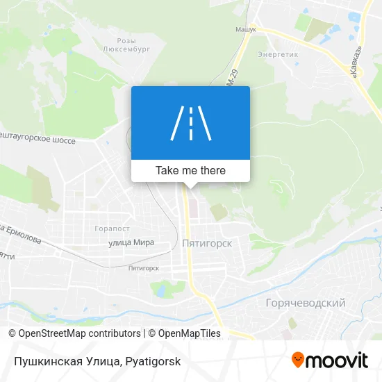 Пушкинская Улица map