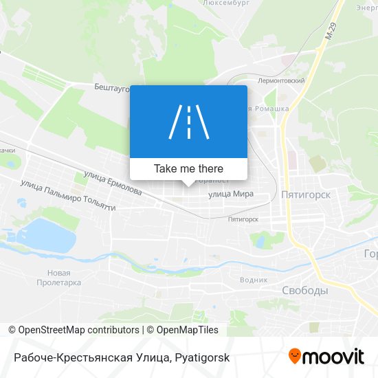 Рабоче-Крестьянская Улица map