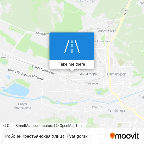 Рабоче-Крестьянская Улица map