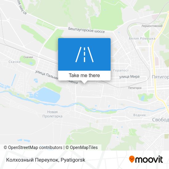Колхозный Переулок map