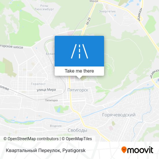 Квартальный Переулок map