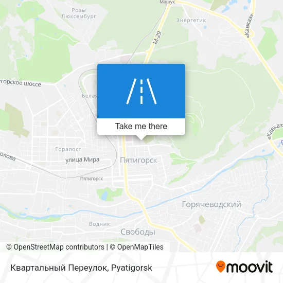 Квартальный Переулок map