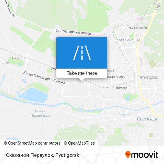Сквозной Переулок map