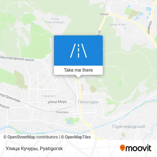 Улица Кучуры map