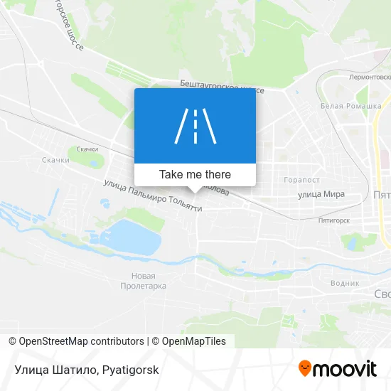 Улица Шатило map