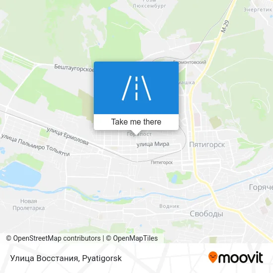 Улица Восстания map
