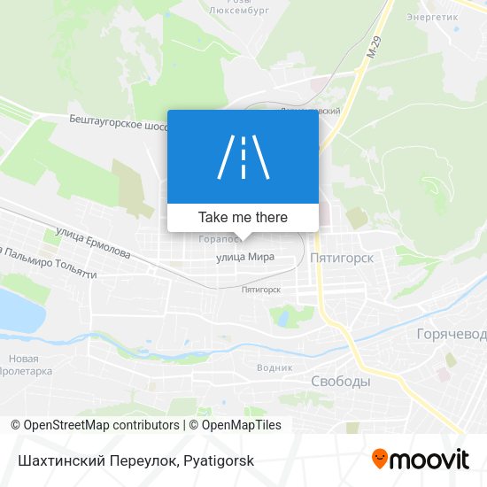 Шахтинский Переулок map