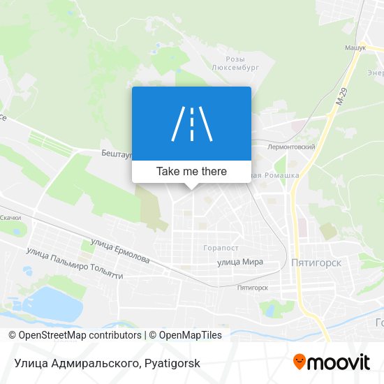 Улица Адмиральского map