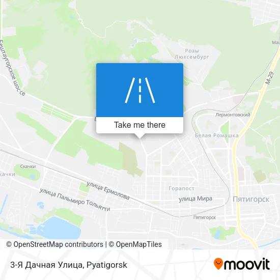 3-Я Дачная Улица map