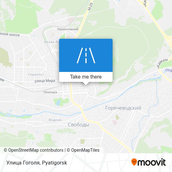 Улица Гоголя map