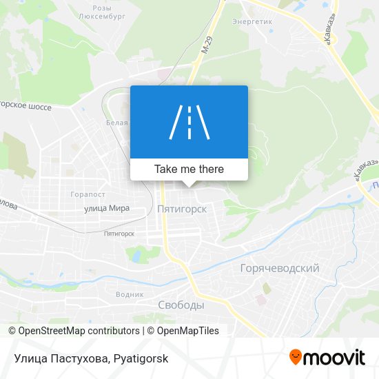 Улица Пастухова map