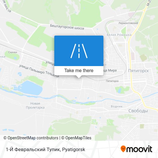 1-Й Февральский Тупик map