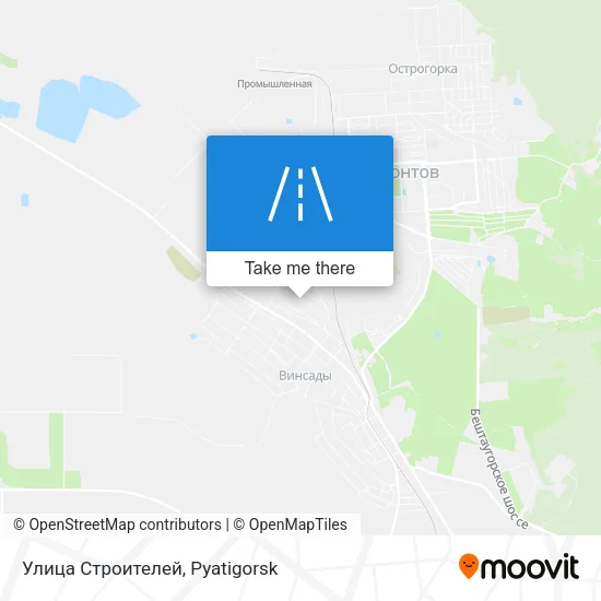 Улица Строителей map