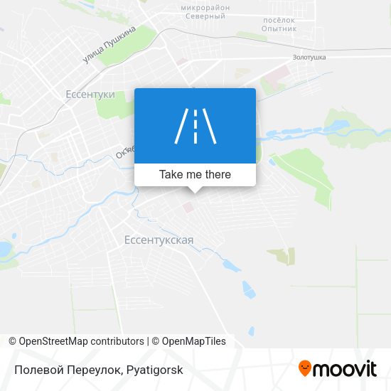 Полевой Переулок map