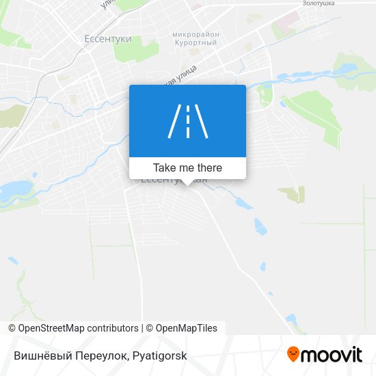 Вишнёвый Переулок map