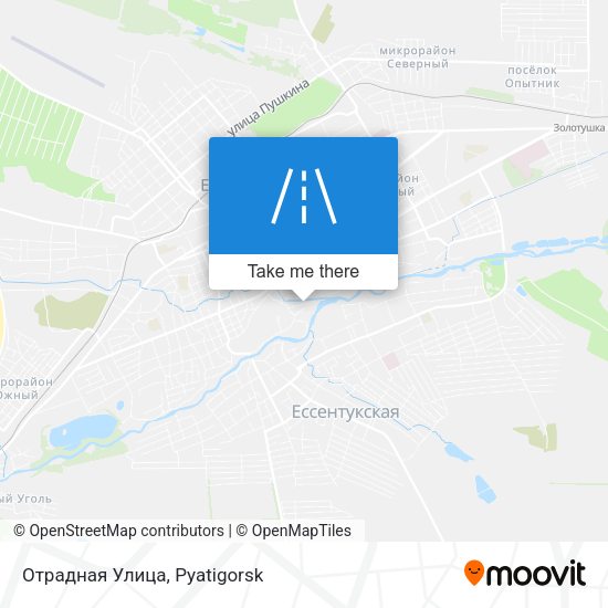 Отрадная Улица map
