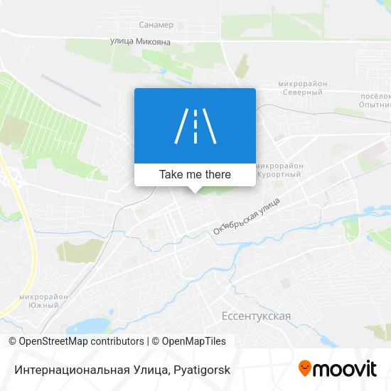 Интернациональная Улица map