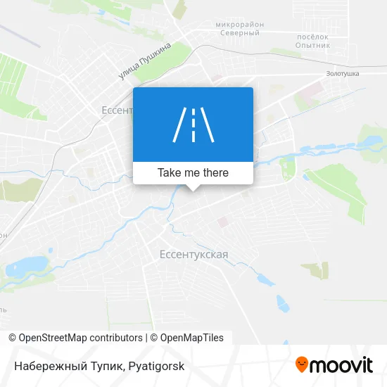 Набережный Тупик map
