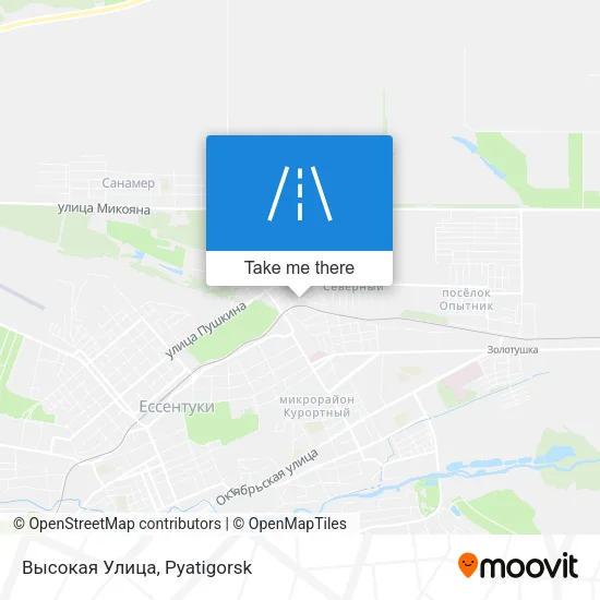 Высокая Улица map