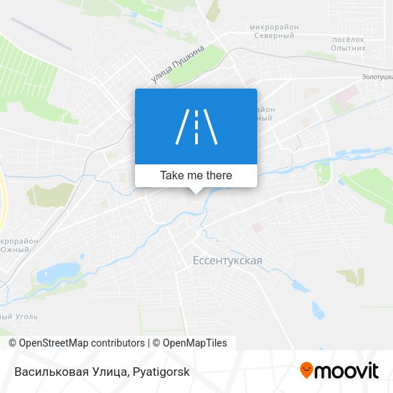 Васильковая Улица map