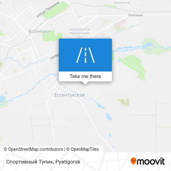 Спортивный Тупик map