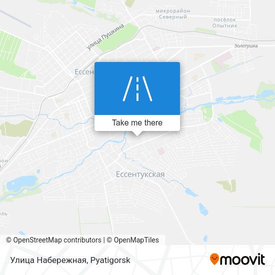 Улица Набережная map
