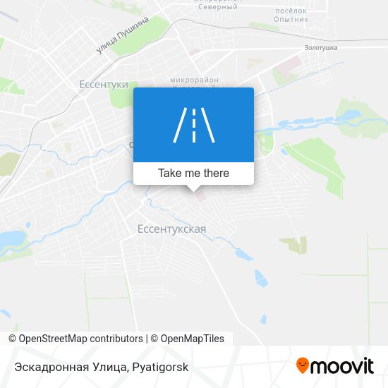 Эскадронная Улица map