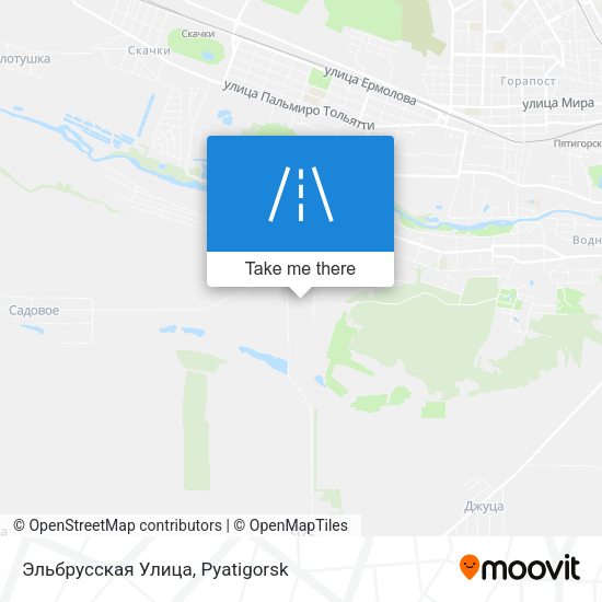 Эльбрусская Улица map