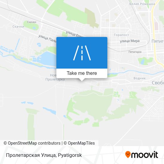 Пролетарская Улица map