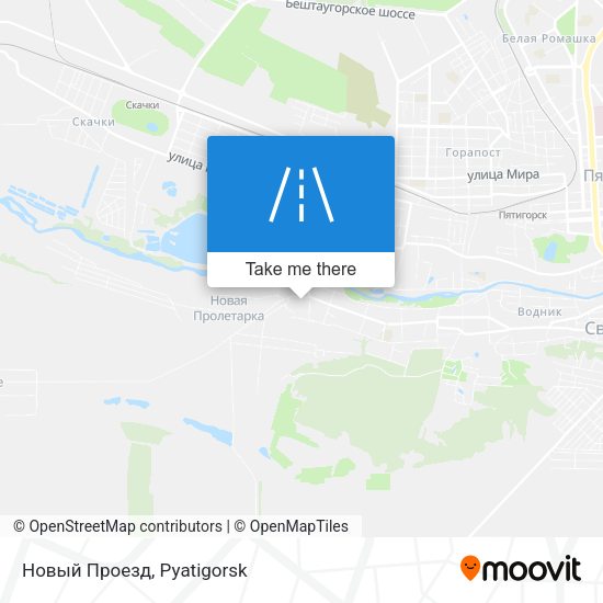 Новый Проезд map